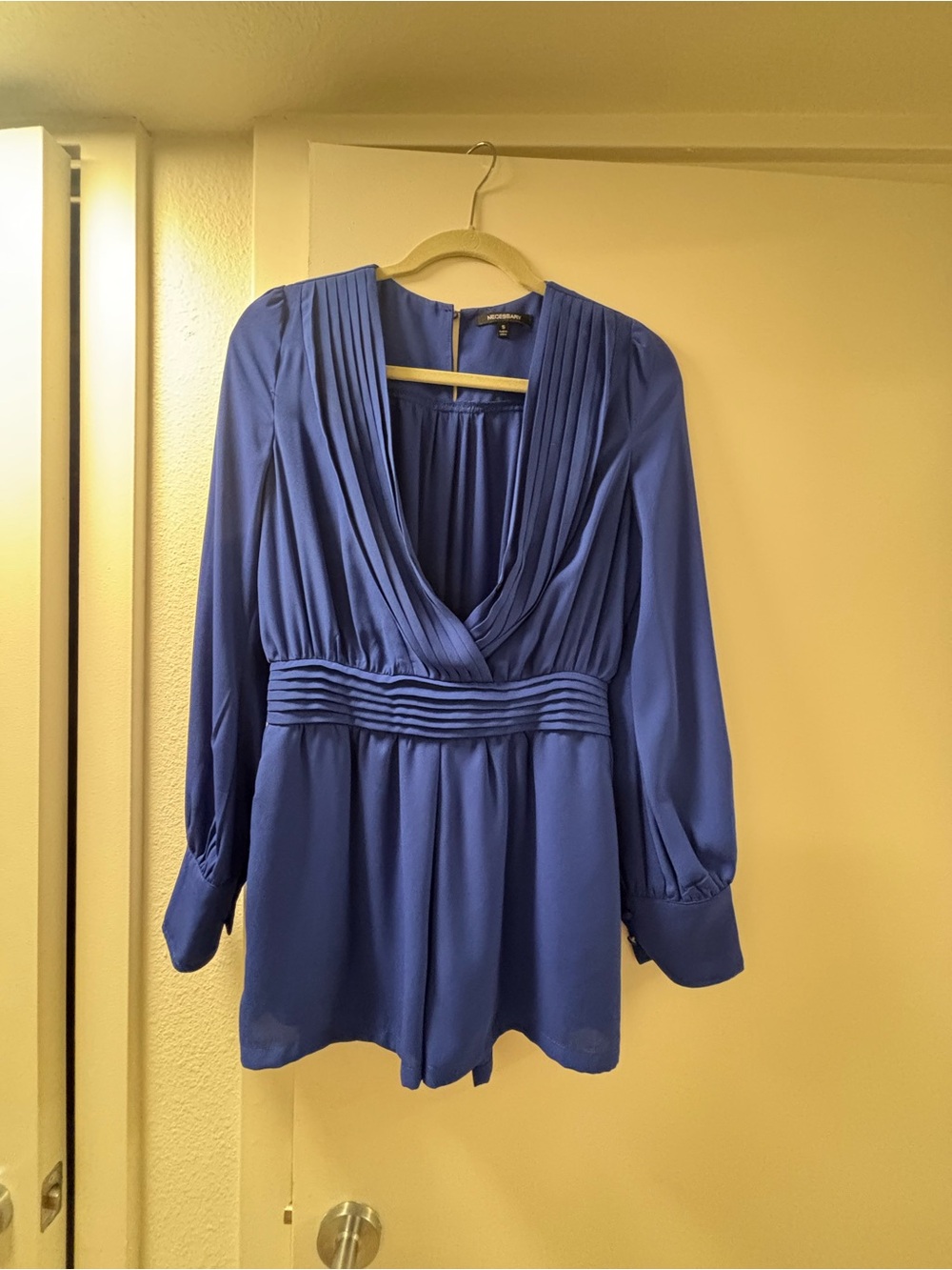 Necessary Clothing Royal Blue Jumpsuit